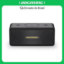 BOGASING M5 caixa de som bluetooth 40W Bluetooth 5.3 Alto-falantes sem fio com som surround de 360 graus caixa de som portátil bluetooth,caixa de som para pc, IPX7 à prova d'água, tempo de reprodução de 30H