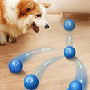 Bola Interativa para Pets – Brinquedo Automático com Rotação e Recarga USB