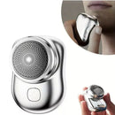 Mini Barbeador Elétrico Portátil Lavável Recarregavel Usb Aparador de Barba Bolso