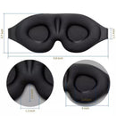 Máscara Espuma Confortavel Dormir 3D Sombra Blackout Zero Pressão Eye Venda Tampa Olho Noturno