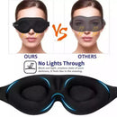 Máscara Espuma Confortavel Dormir 3D Sombra Blackout Zero Pressão Eye Venda Tampa Olho Noturno