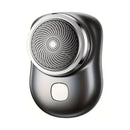 Mini Barbeador Elétrico Portátil Lavável Recarregavel Usb Aparador de Barba Bolso