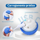 Bola Interativa para Pets – Brinquedo Automático com Rotação e Recarga USB