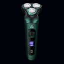 Xiaomi novo barbeador elétrico led display digital três cabeças flutuante navalha usb