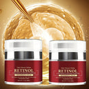 Creme instantâneo de retinol, hidratante facial, colágeno, firmador, lifting, linhas finas, mais suave, reparação coreana, cuidados com a pele